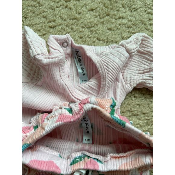 Baby Girl Pink Lemon Set - Picture 3 of 3